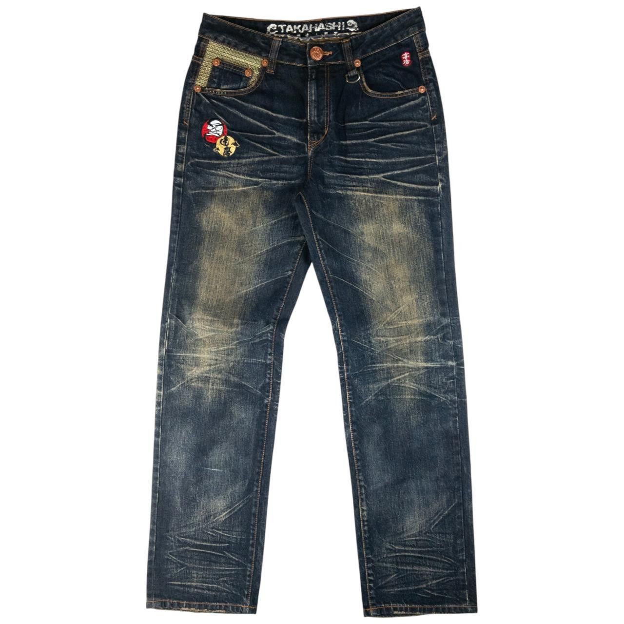 Other Vintage Big Train Embroidered Pocket Japanese Denim Jeans 32 Size US 32 / EU 48 - 3 Thumbnail