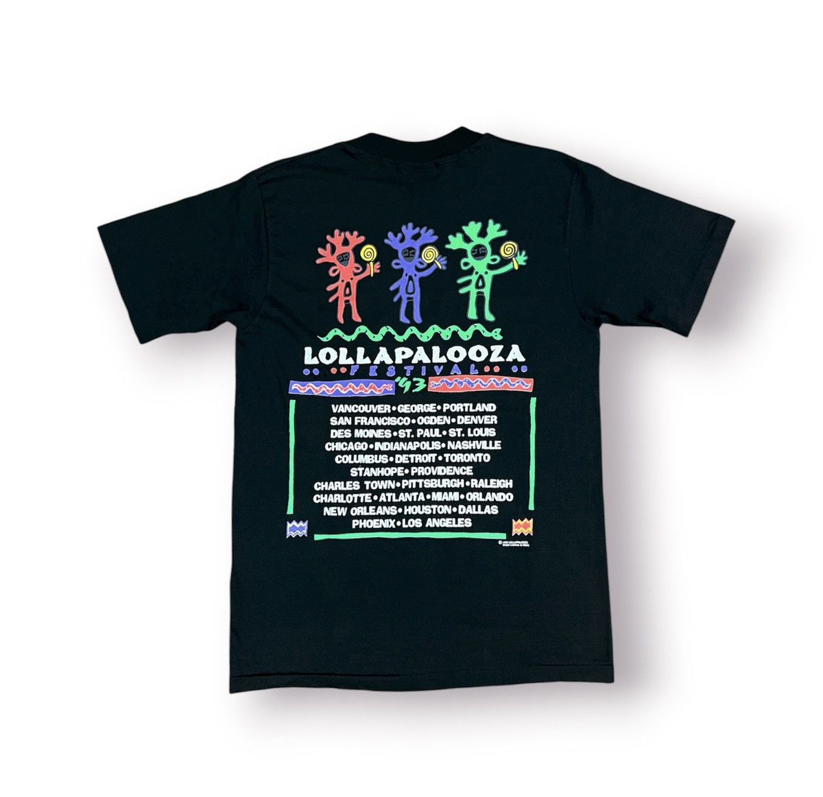Band Tees Vtg 90s Lollapalooza Size US M / EU 48-50 / 2 - 2 Thumbnail