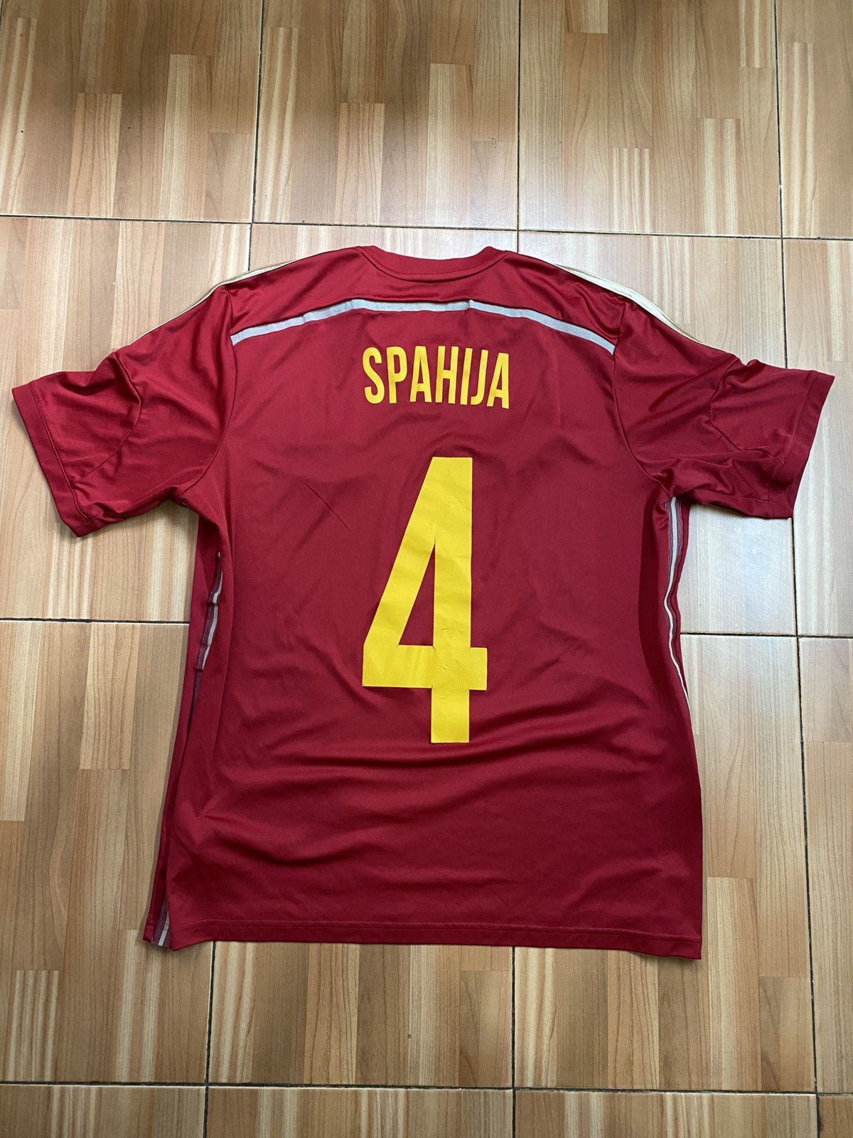 Adidas Adidas Spain Home 2014 Mens Football Shirt Size XL Size US XL / EU 56 / 4 - 6 Thumbnail