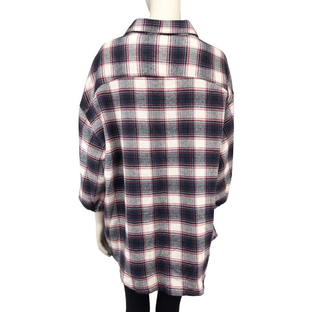Harve Benard HARVE BENARD Red White Black & Blue Button Up Shirt Size XL Size XL / US 12-14 / IT 48-50 - 6 Thumbnail