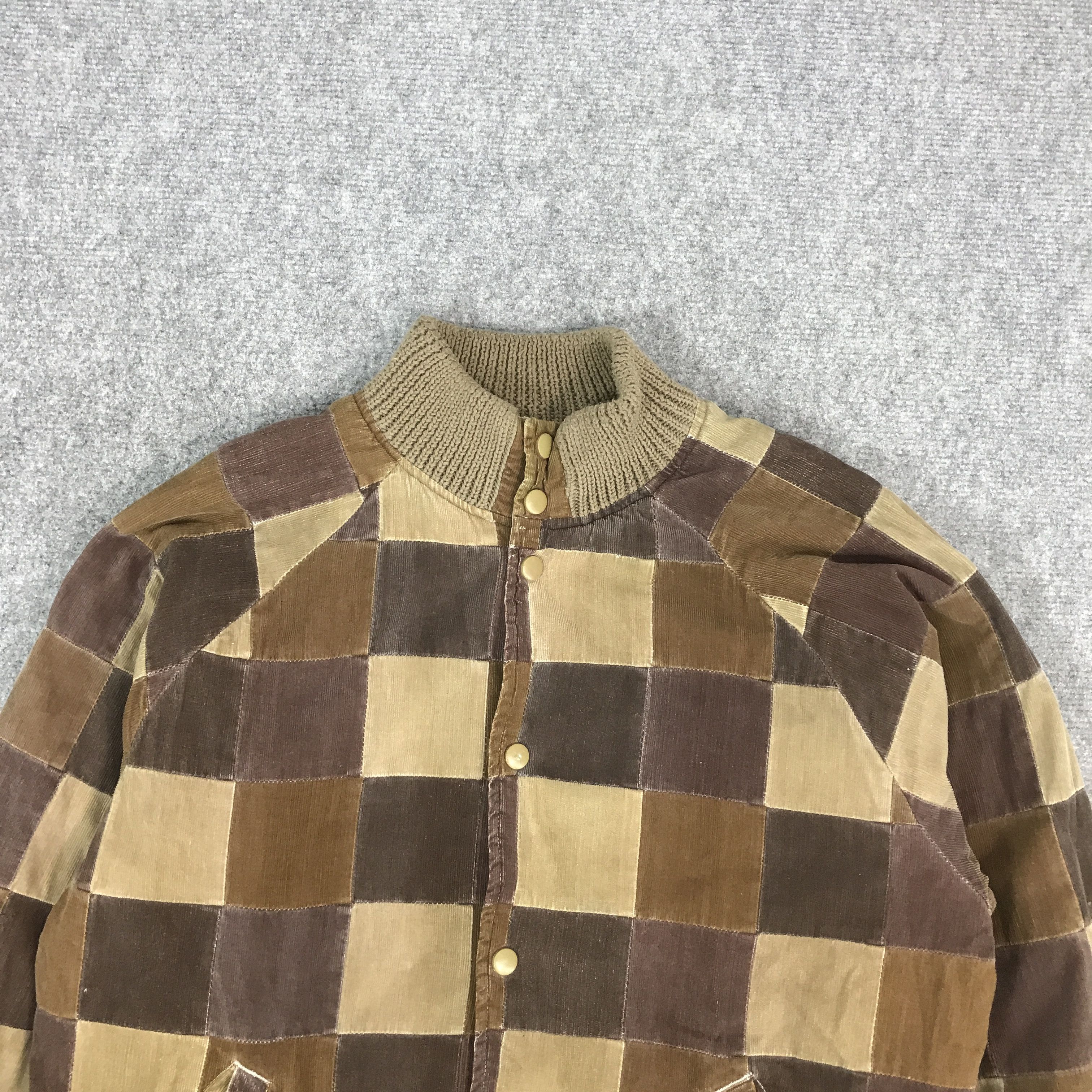 Japanese Brand × Lucky Brand LUCKY STORE ORIGINAL PATCHWORK SNAP BUTTON JACKET Size US L / EU 52-54 / 3 - 3 Thumbnail