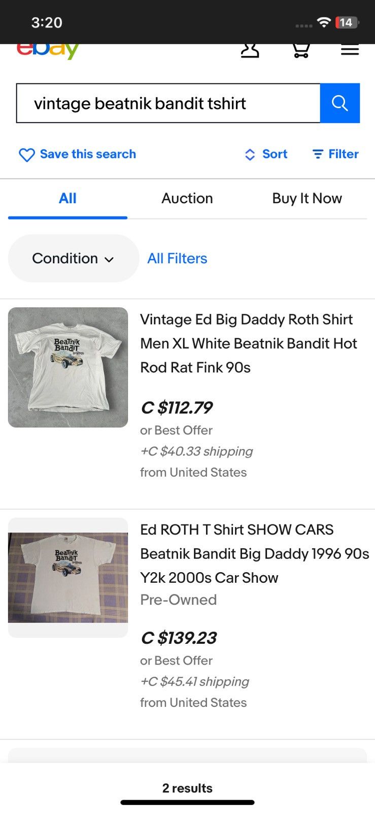 Vintage Vintage Beatnik Bandik Ed Big Daddy 1996 90s Size US M / EU 48-50 / 2 - 6 Thumbnail
