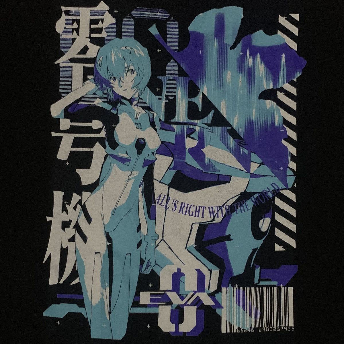 Anime × Japanese Brand × Vintage Evangelion - EVA-00 Acid Size US XL / EU 56 / 4 - 2 Thumbnail