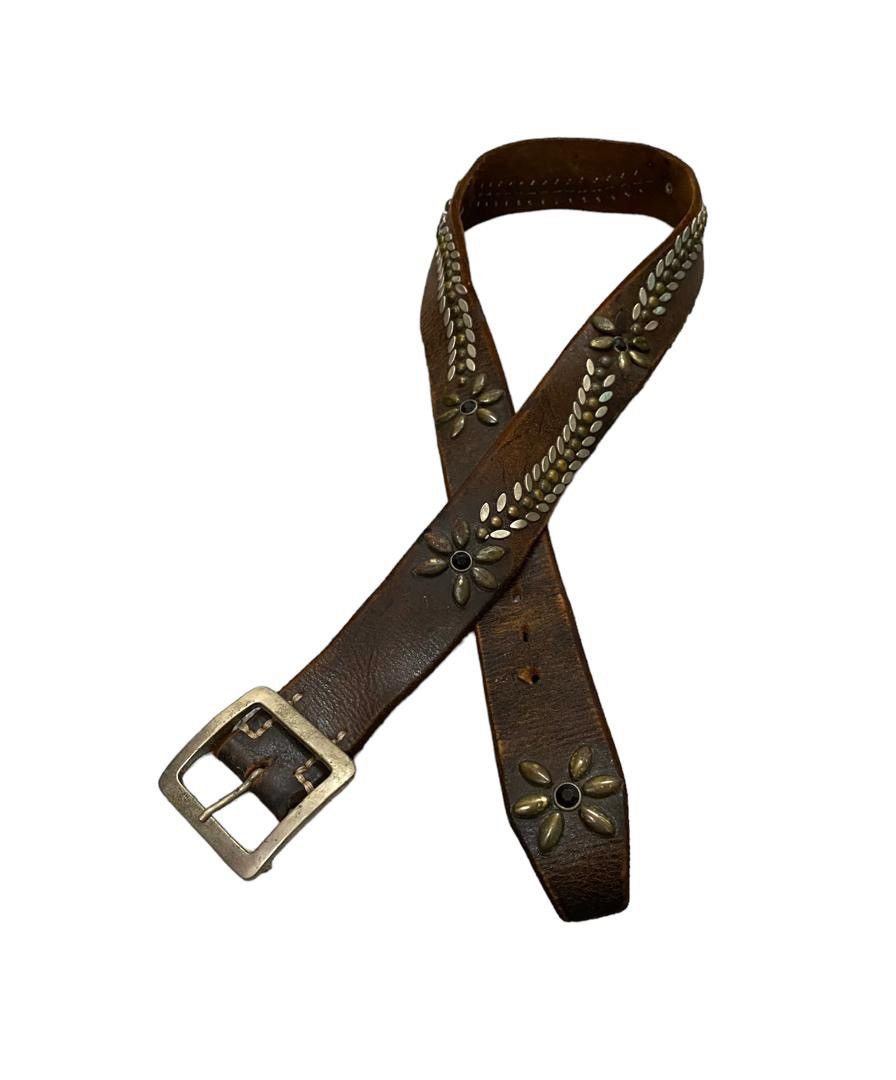 小物 Tornado mart leather studs belt Tornado Mart Studded Black Western Belt – Alex Maxamenko