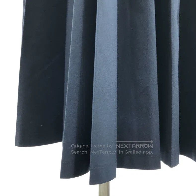 Comme des Garcons Comme Des Garcons size M Navy Blue Retro Pleated Skirt Size 24" / US 00 / IT 34 - 6 Thumbnail