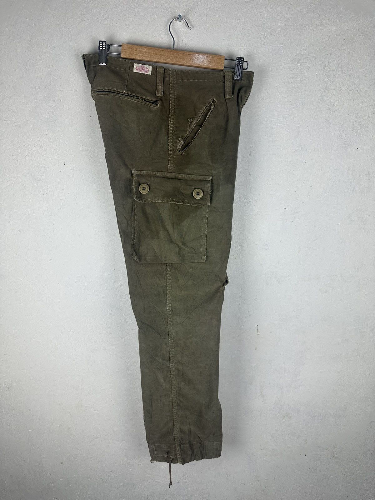 If Six Was Nine CARGO PANTS HR MARKET DRAWSTRING MULTIPOCKET SENDITIONARIES Size US 29 - 16 Thumbnail
