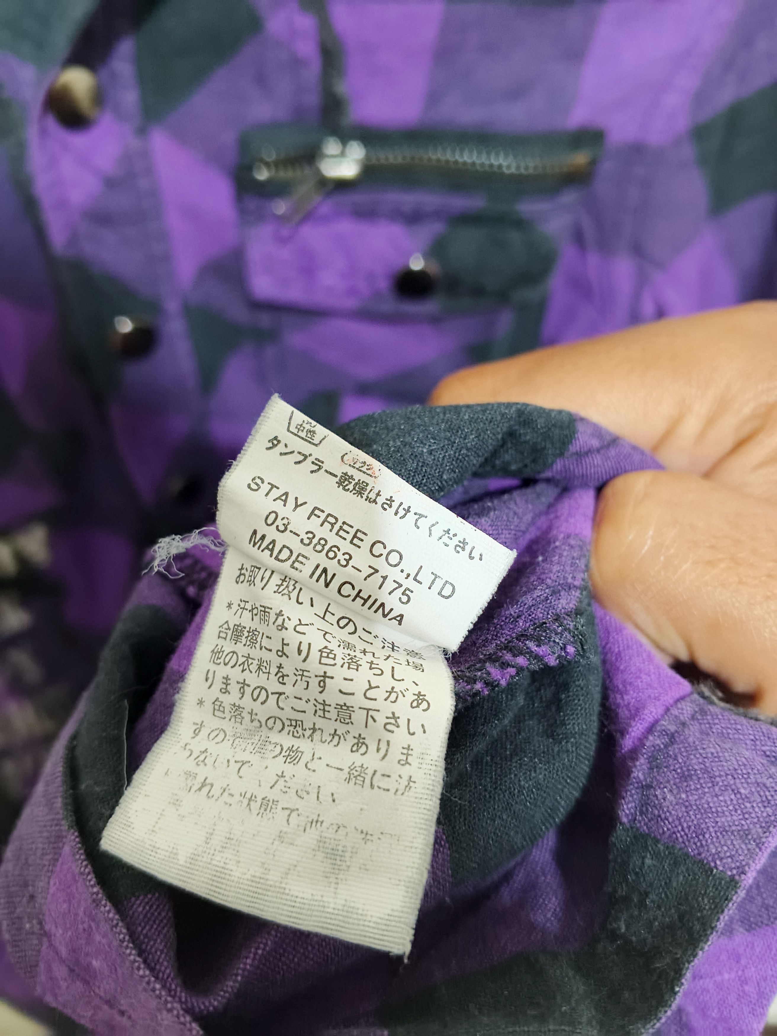 Sex Pot ReVeNGe SEX POT REVENGE PUNK GOTHIC PURPLE BUTTON SHIRT Size S / US 4 / IT 40 - 7 Thumbnail