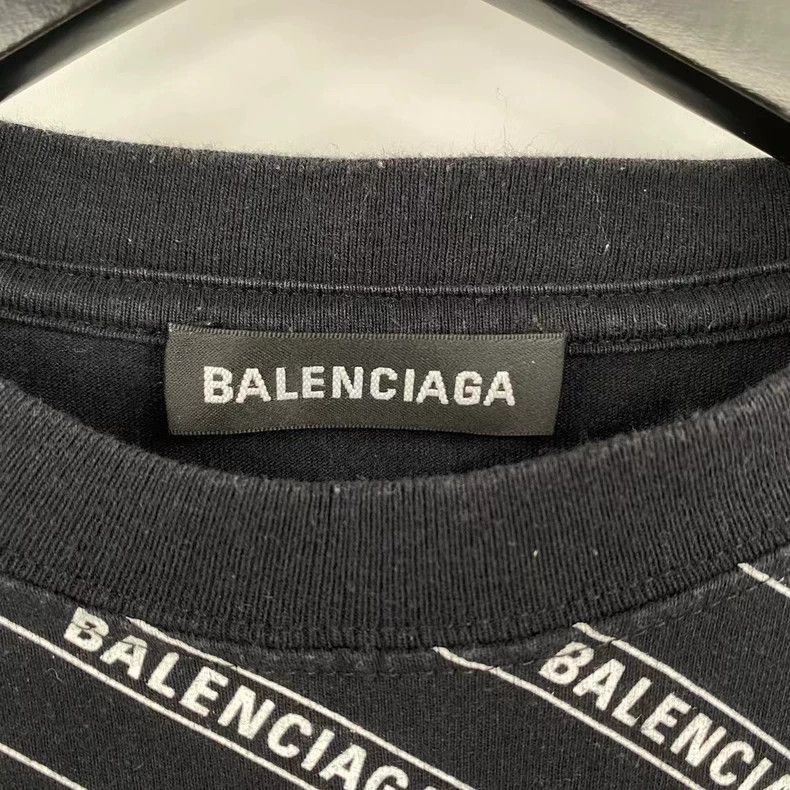 Balenciaga Balenciaga Full of bullet screen and short sleeves 2501-Nex Size US XXS / EU 40 - 3 Thumbnail