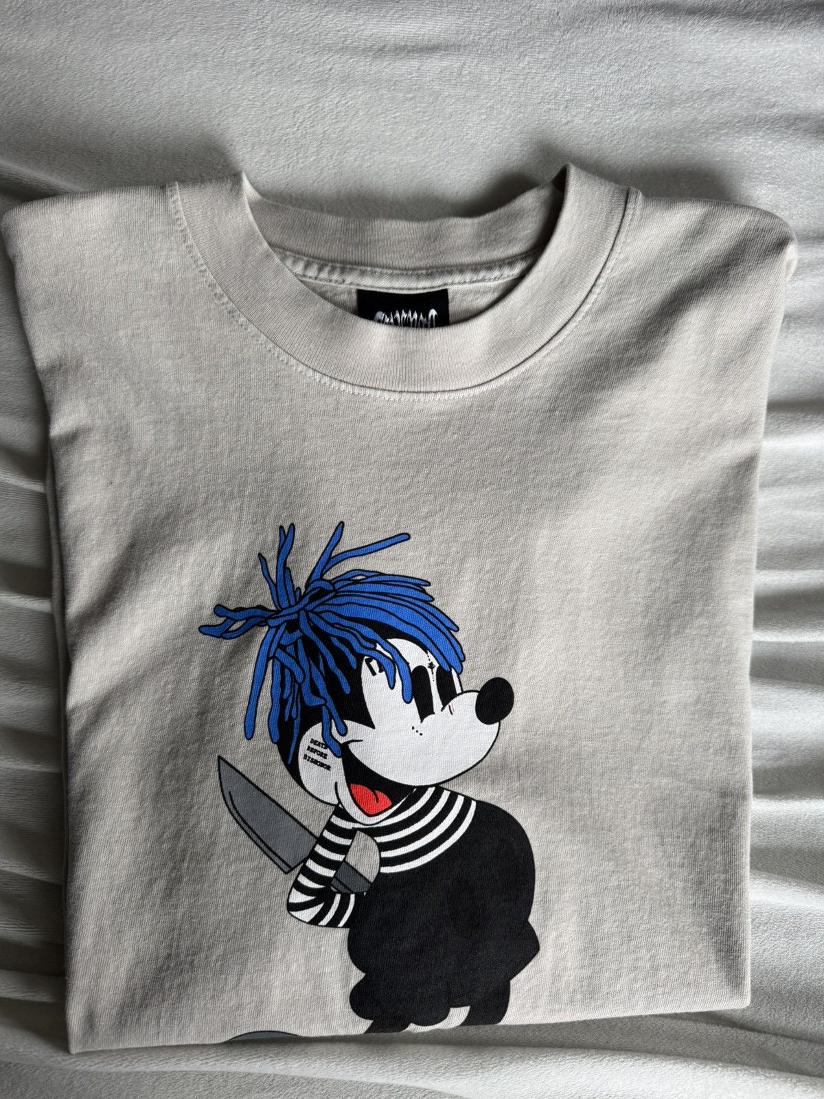 Revenge Revenge XXXTentacion Mickey shirt ‘SAD!’ - Beige Tee Size US L / EU 52-54 / 3 - 2 Thumbnail