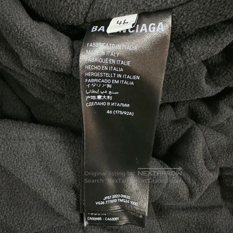 Balenciaga Balenciaga Sleeve Label Logo Fur Coat Size US S / EU 44-46 / 1 - 4 Thumbnail