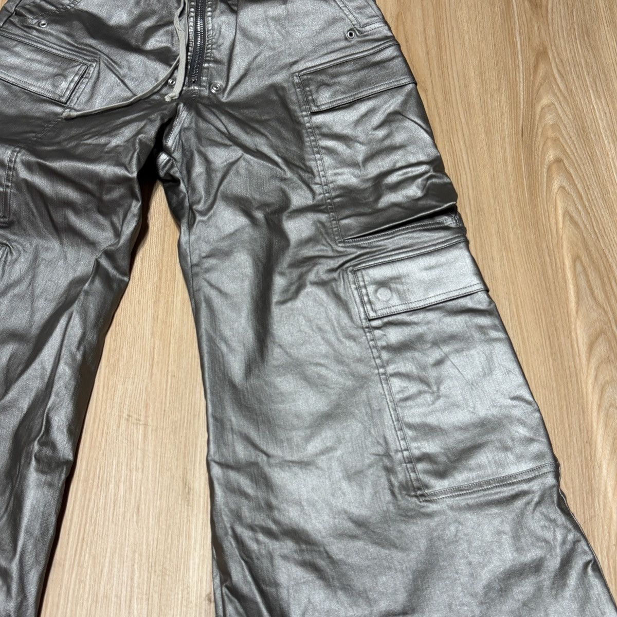 Rick Owens Rick Owens Bella Cargos Wax Grey Size US 30 / EU 46 - 2 Thumbnail