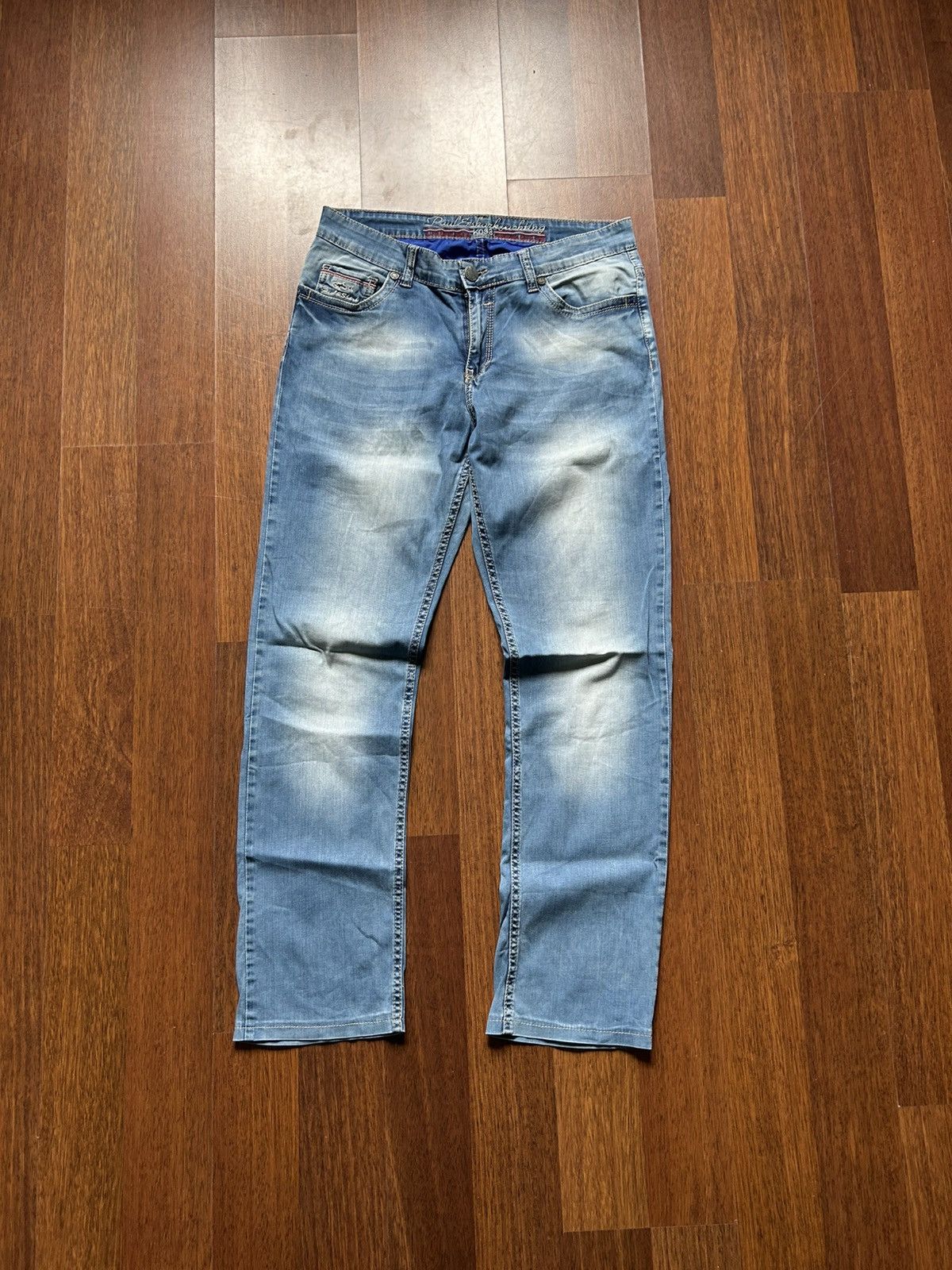 Paul & Shark Yachting Faded Men’s Denim Jeans Size 32 Solid