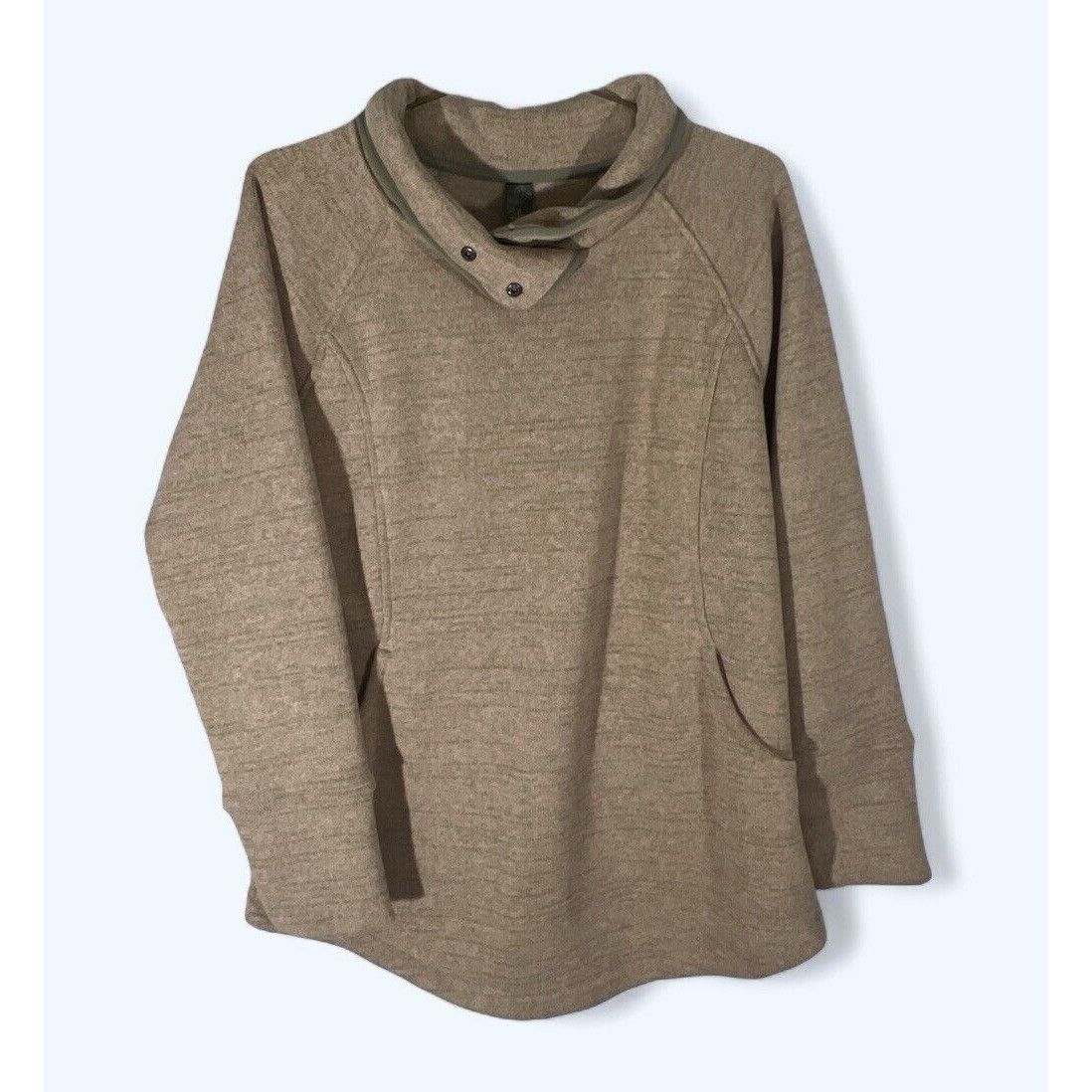 Prana Prana Womens Tunic Sweatshirt XL Dovetail Tri Thermal Thread Size XL / US 12-14 / IT 48-50 - 1 Thumbnail