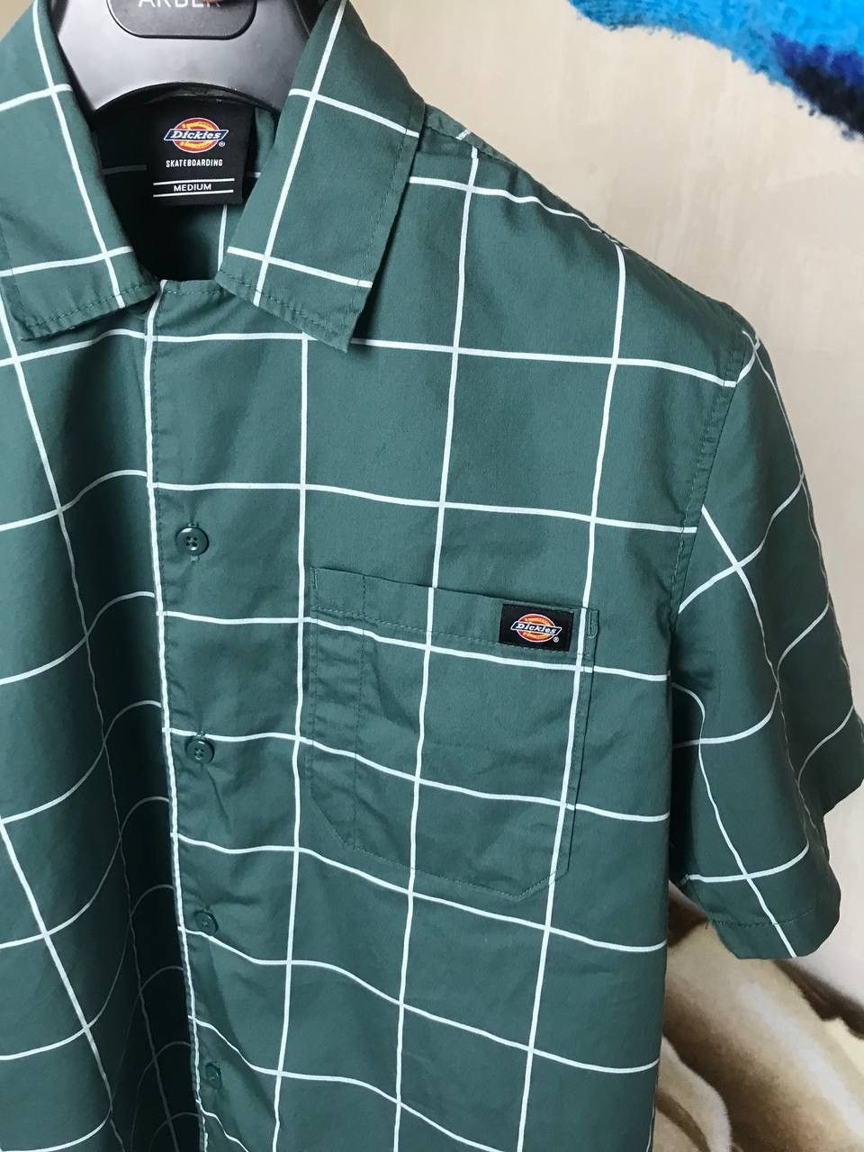 Dickies × Vintage 🔥 Dickies Vintage Nova Check Short Sleeve Button Shirt Skate Size US M / EU 48-50 / 2 - 6 Thumbnail