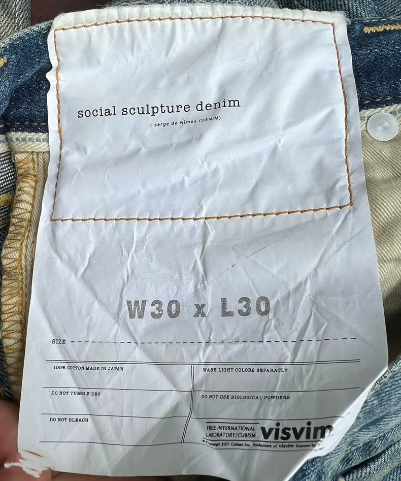 Visvim visvim SOCIAL 03D10 jeans 2505-Nextarrow Size US 30 / EU 46 - 4 Thumbnail