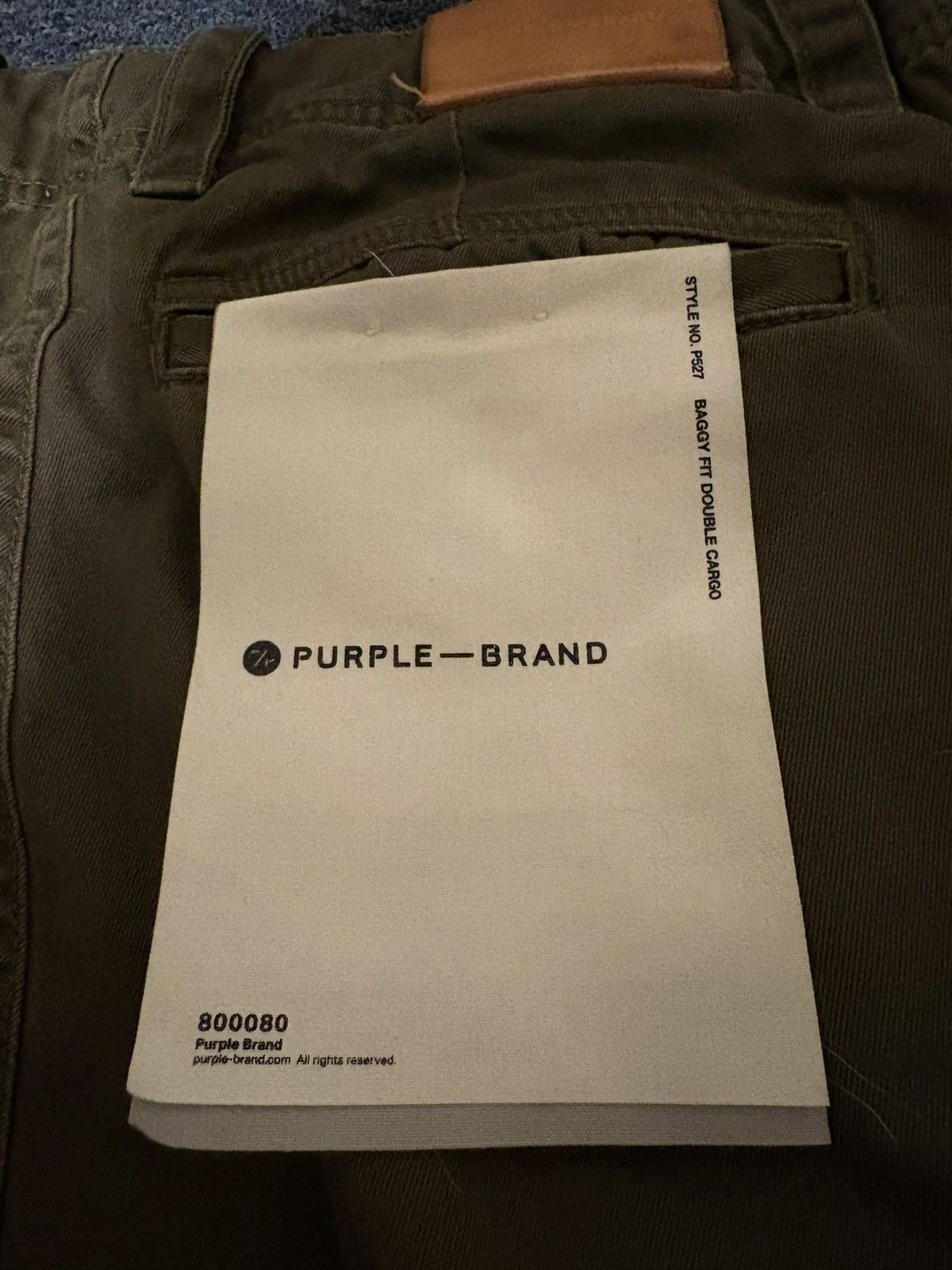 Purple Brand Purple jeans Style No. P527 Baggy Cargo Bombers Size US 30 / EU 46 - 3 Thumbnail