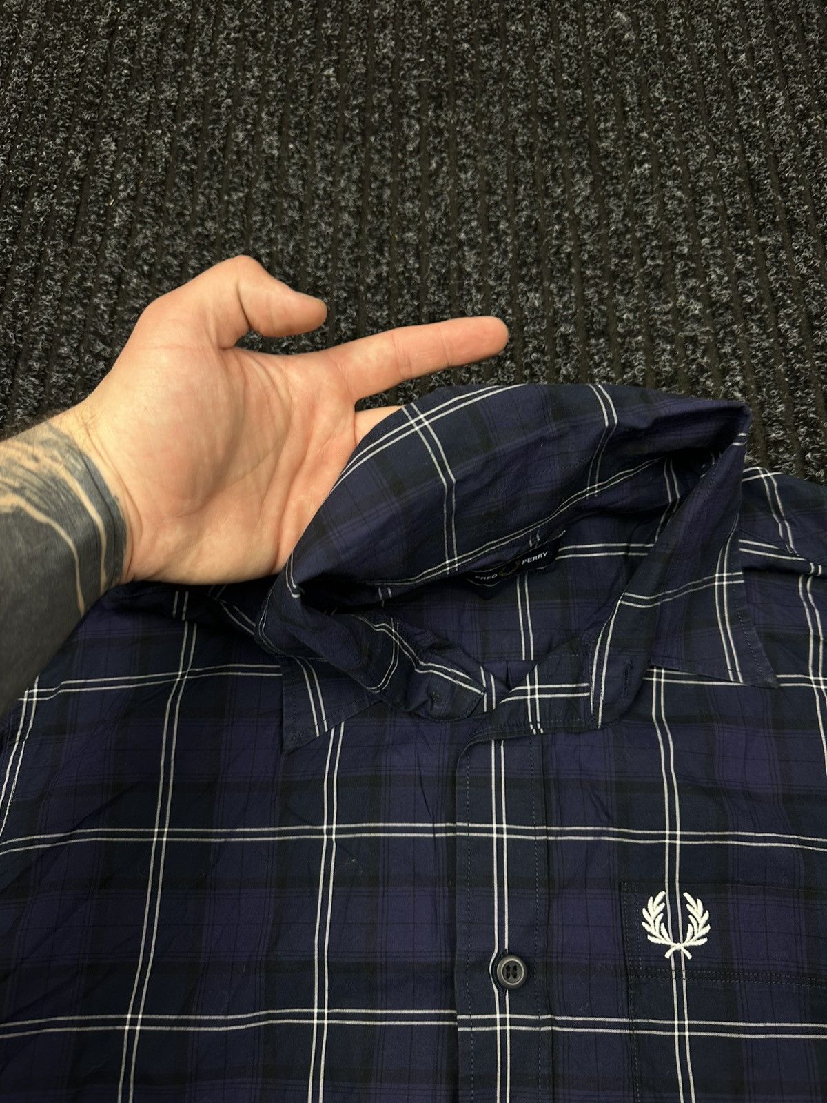 Fred Perry Fred Perry Casual Check Shirt Size US L / EU 52-54 / 3 - 4 Thumbnail