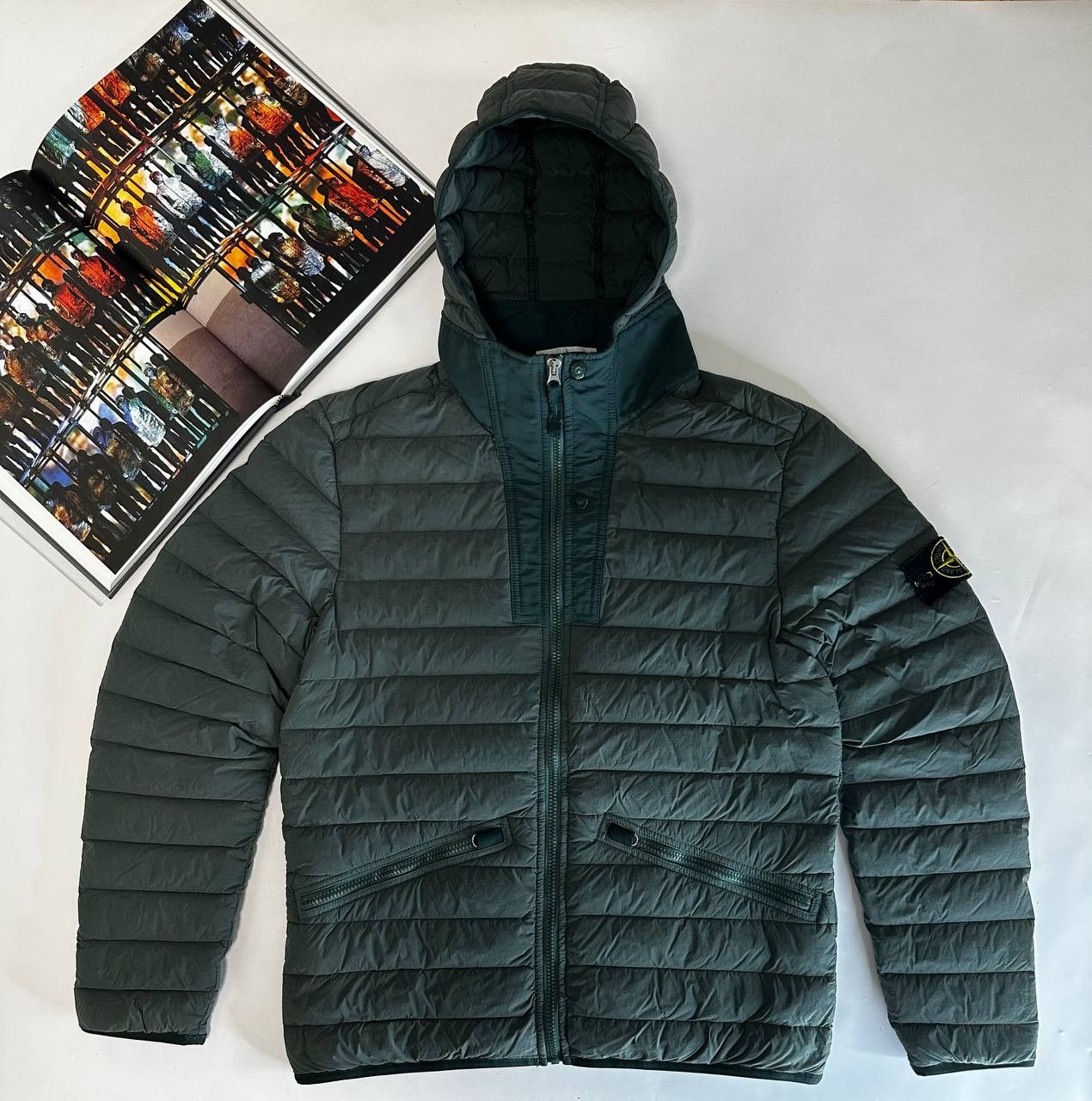 Stone Island Loom Woven Down Jacket