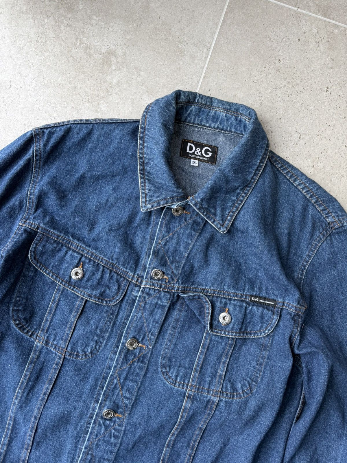 Dolce & Gabbana Vintage Dolce & Gabbana Denim Jacket Size XL / US 12-14 / IT 48-50 - 3 Thumbnail