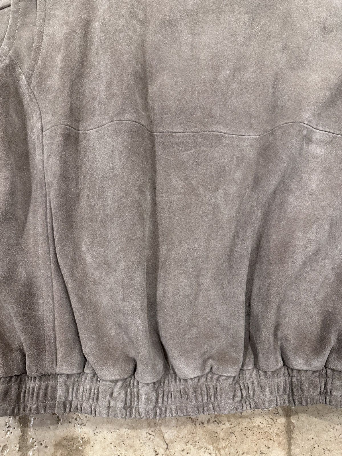 The Row The Row Ronan Suede Calfskin Leather Biege Bomber Jacket Size US M / EU 48-50 / 2 - 12 Thumbnail