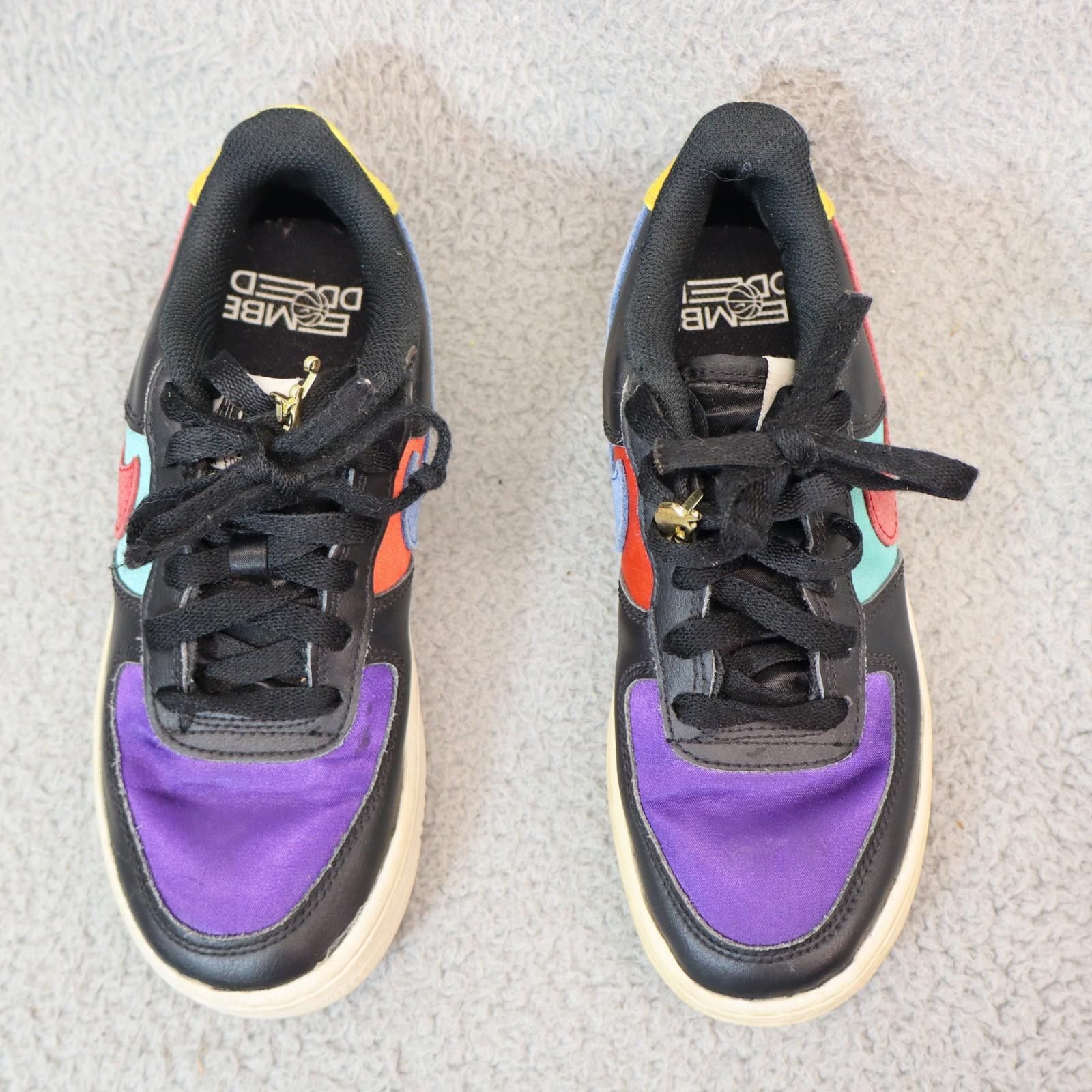 Nike Nike NBA x Air Force 1 '06 LV8 EMB GS 'WNBA' DN4178-001 4Y Size US 5 / EU 37 - 3 Thumbnail