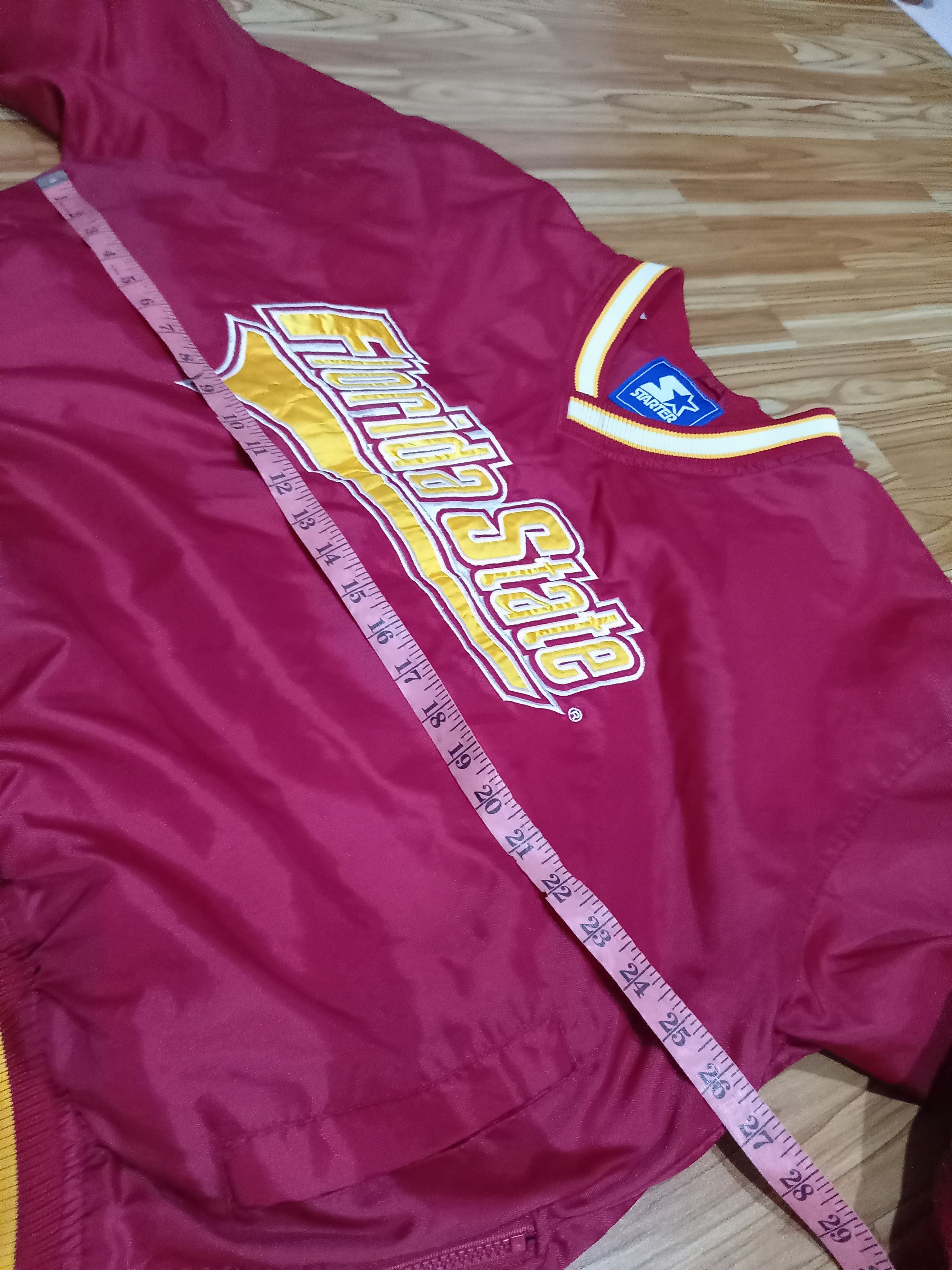Starter × Vintage Vintage starter Nylon Pullover Florida State Seminoles Size US L / EU 52-54 / 3 - 9 Thumbnail