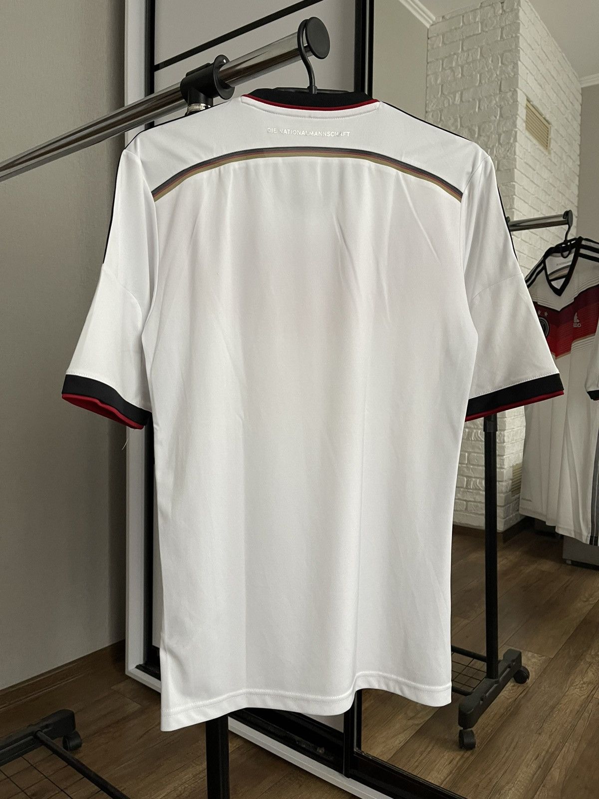 Adidas 2014/2015 Adidas Germany Soccer Jersey T-Shirt Tee Size US S / EU 44-46 / 1 - 4 Thumbnail
