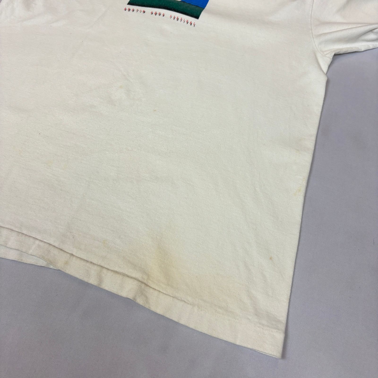 Vintage Vintage 1980s Austin Aqua Festival Michael Schwab Art Tee Size US M / EU 48-50 / 2 - 9 Thumbnail
