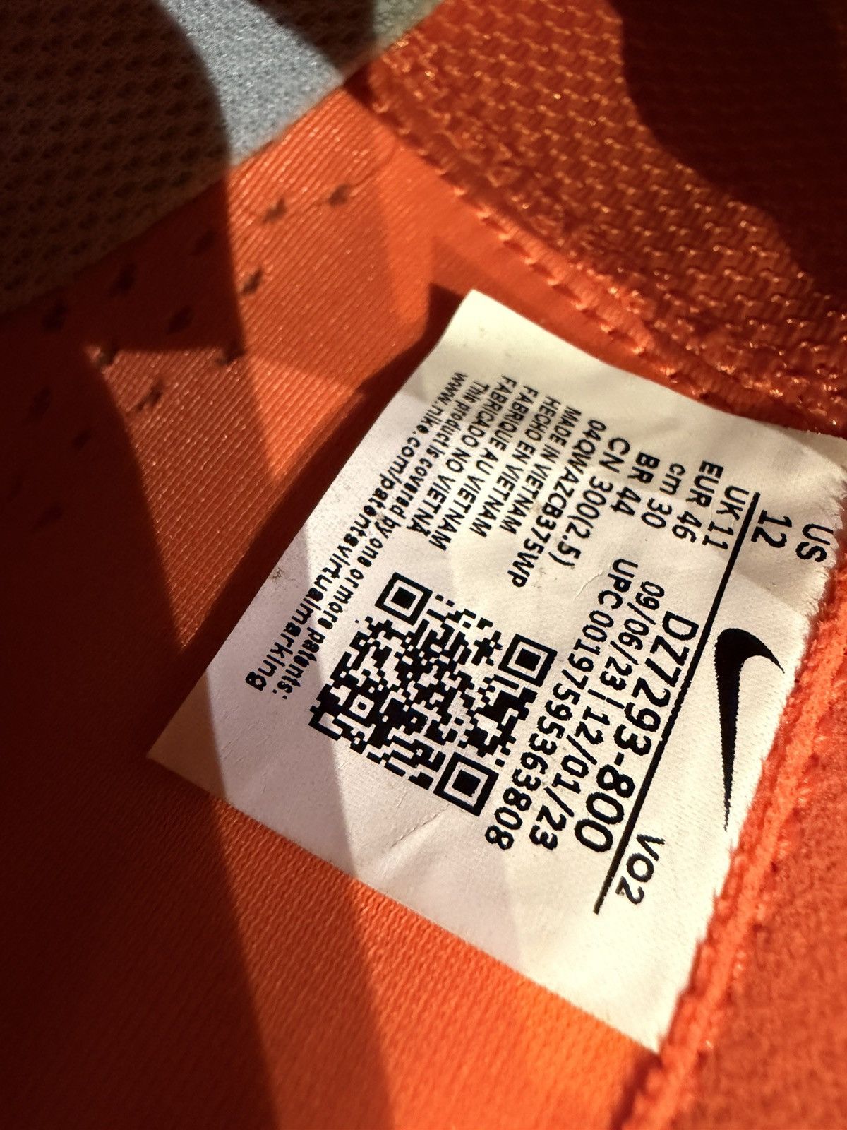 NOCTA × Nike 2023 NOCTA Glide Pre-Production Sample Size US 12 / EU 45 - 7 Thumbnail