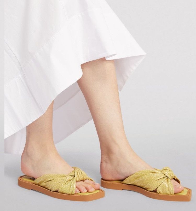 Jimmy Choo Jimmy Choo Tropica Leather Sandals Size 41.5 Size US 11.5 / IT 41.5 - 5 Thumbnail