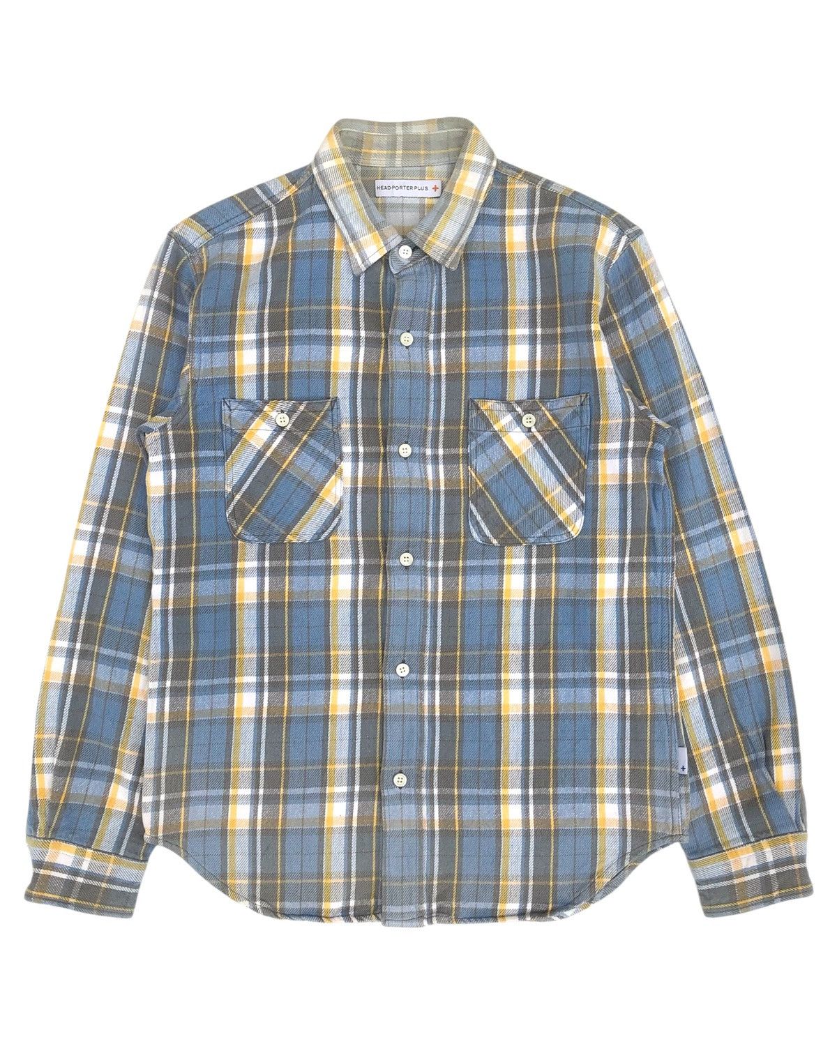 Head Porter 2000s Hiroshi Fujiwara's Headporter+ Check Flannel Shirts Size US L / EU 52-54 / 3 - 1 Thumbnail