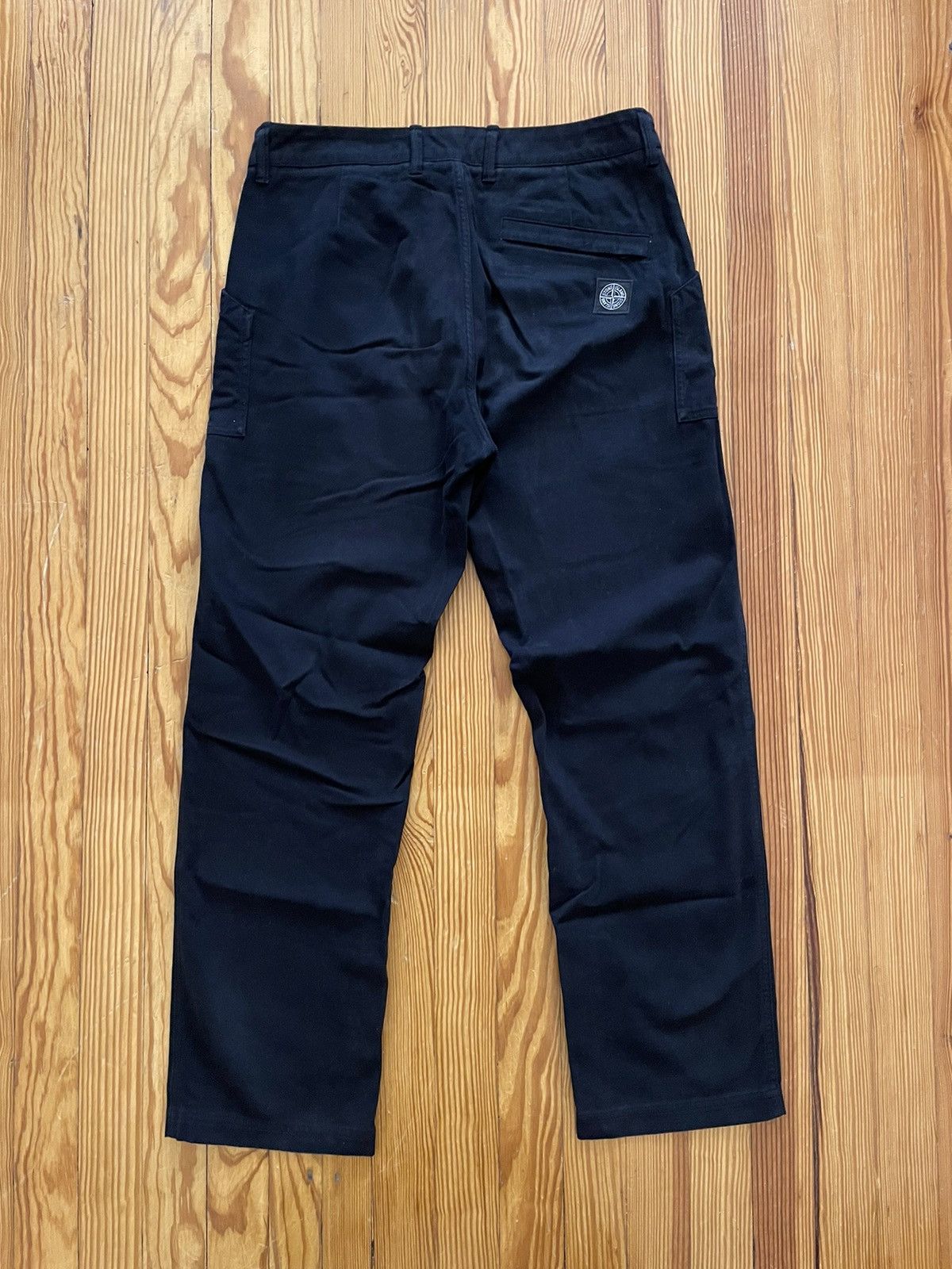 Stone Island Stone Island Fatigue Cargo Pants Black Size US 31 - 2 Thumbnail