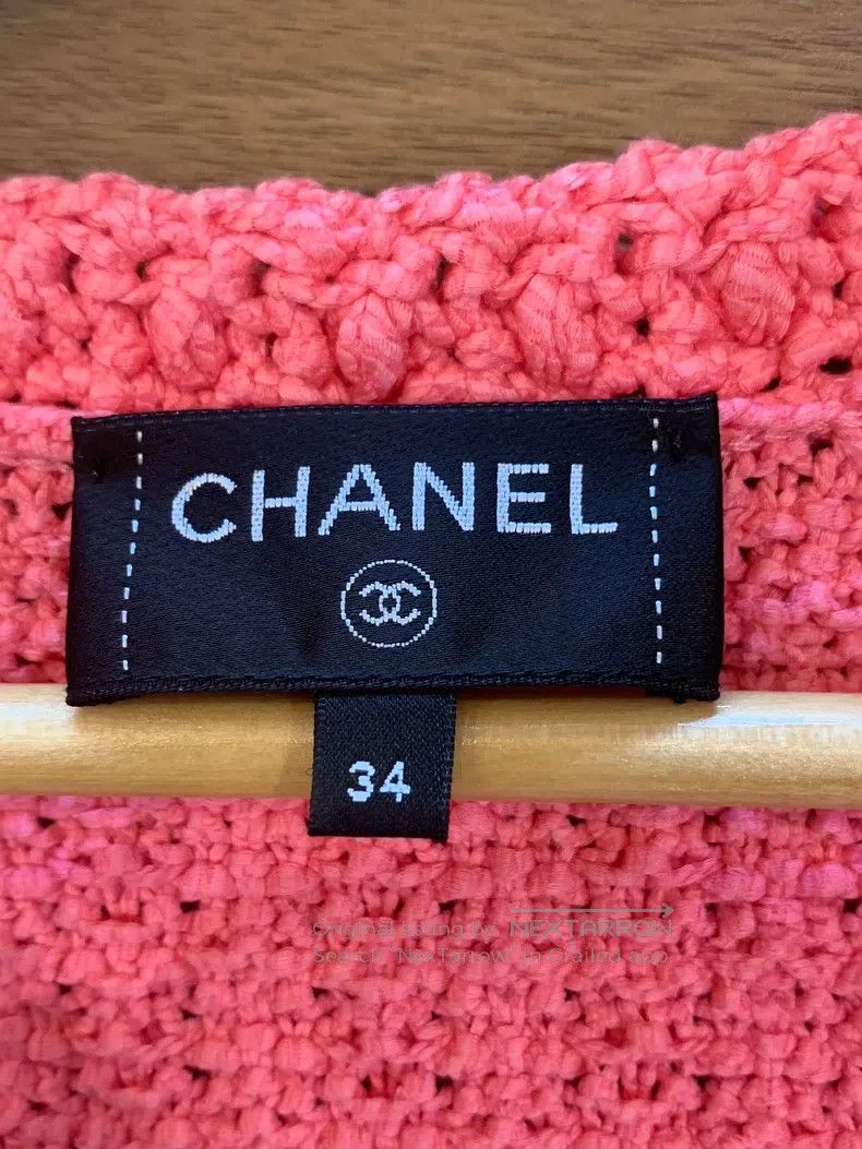 Chanel Chanel 22S pink knitted vest Size XXS / US 00 / IT 34 - 3 Thumbnail
