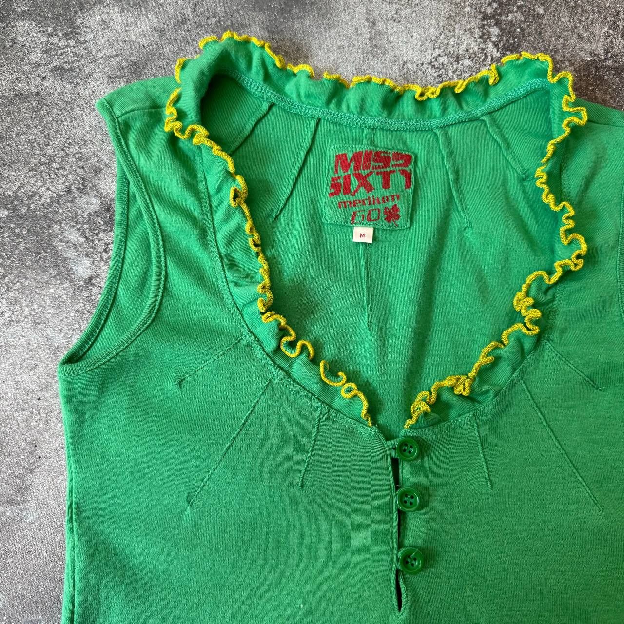Miss Sixty × Vintage Y2K Miss Sixty Vintage Tank Top Size M / US 6-8 / IT 42-44 - 4 Thumbnail