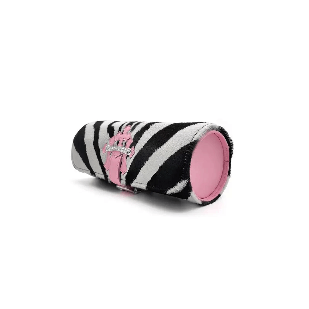 Chrome Hearts Chrome Hearts Pink Zebra Stripe Cross Jewelry Roll Size ONE SIZE - 2 Thumbnail