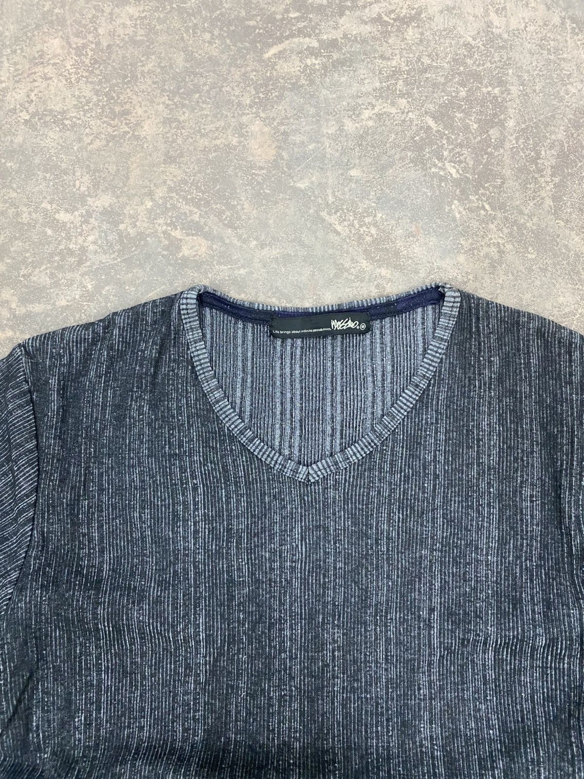 Hysteric Glamour Sick☠️ Mossimo Washed Diesel Knit Pleats Tee Punk Grunge Lgb Size US S / EU 44-46 / 1 - 11 Thumbnail