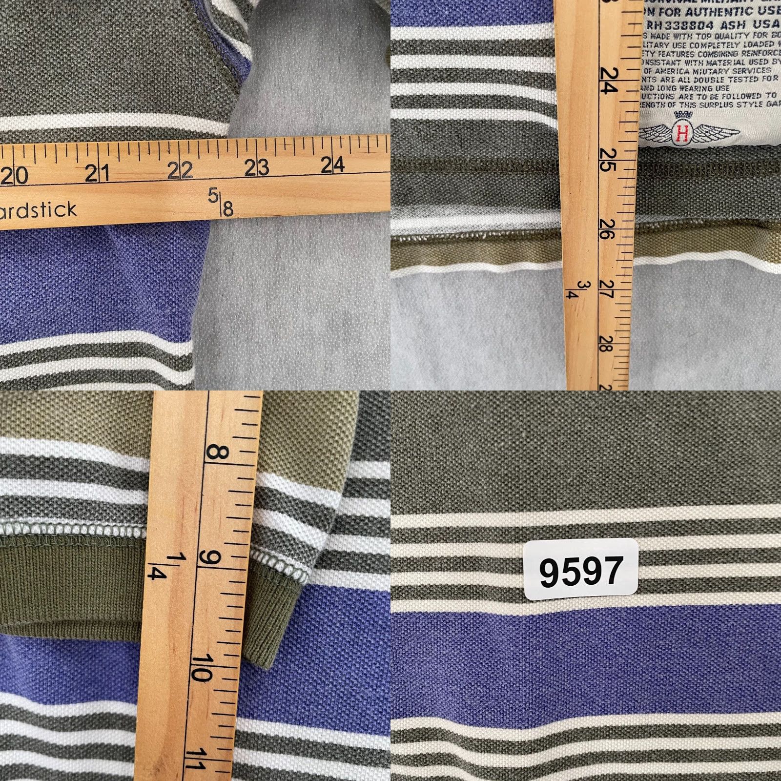 Tommy Hilfiger VINTAGE Tommy Hilfiger Polo Shirt Adult XL Military 90s Camouflage Logo Outdoor Casual Size US XL / EU 56 / 4 - 8 Thumbnail