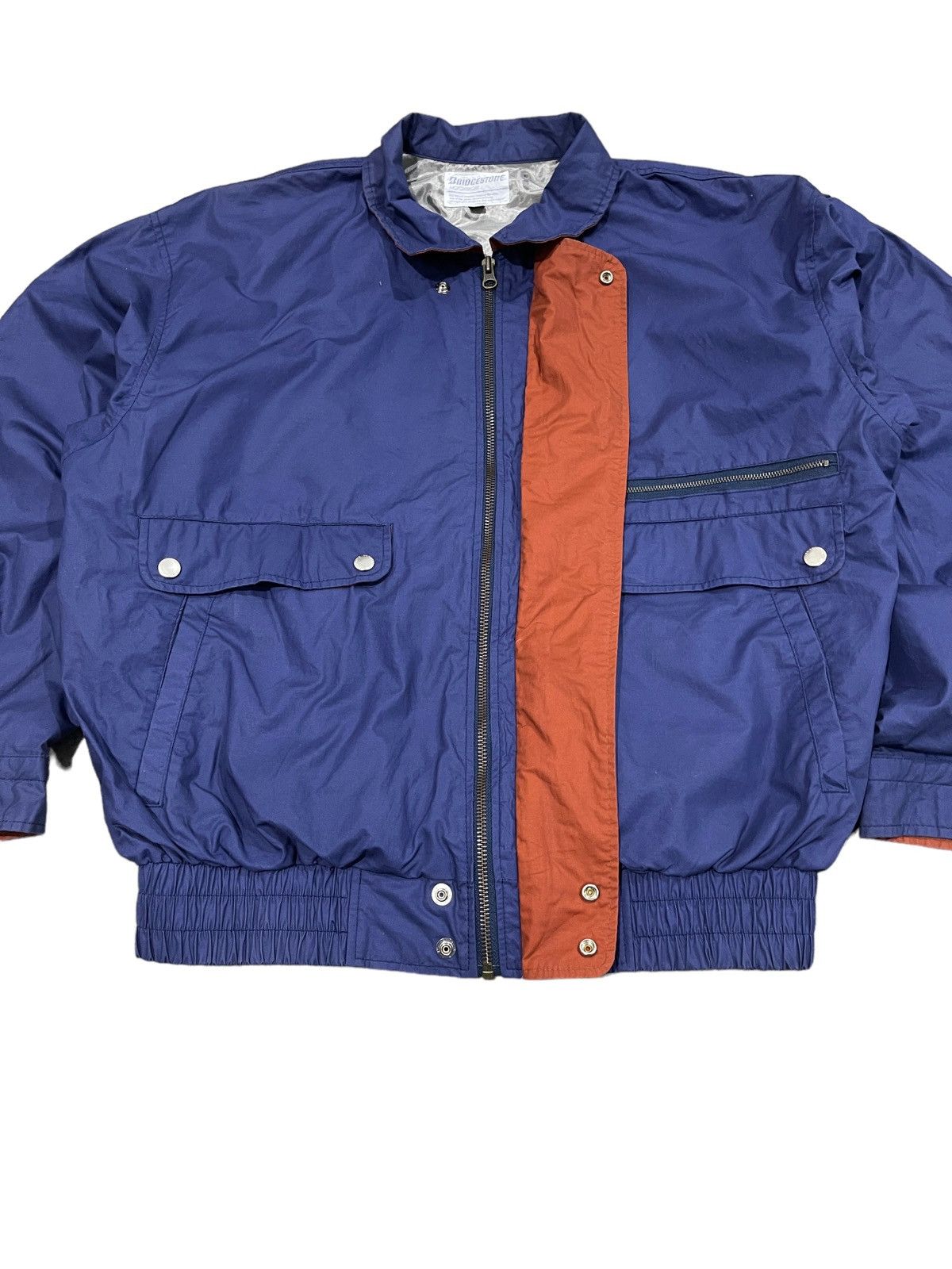 Japanese Brand × Vintage Vintage Bridgestone Motorsports Light Jacket Size US L / EU 52-54 / 3 - 9 Thumbnail