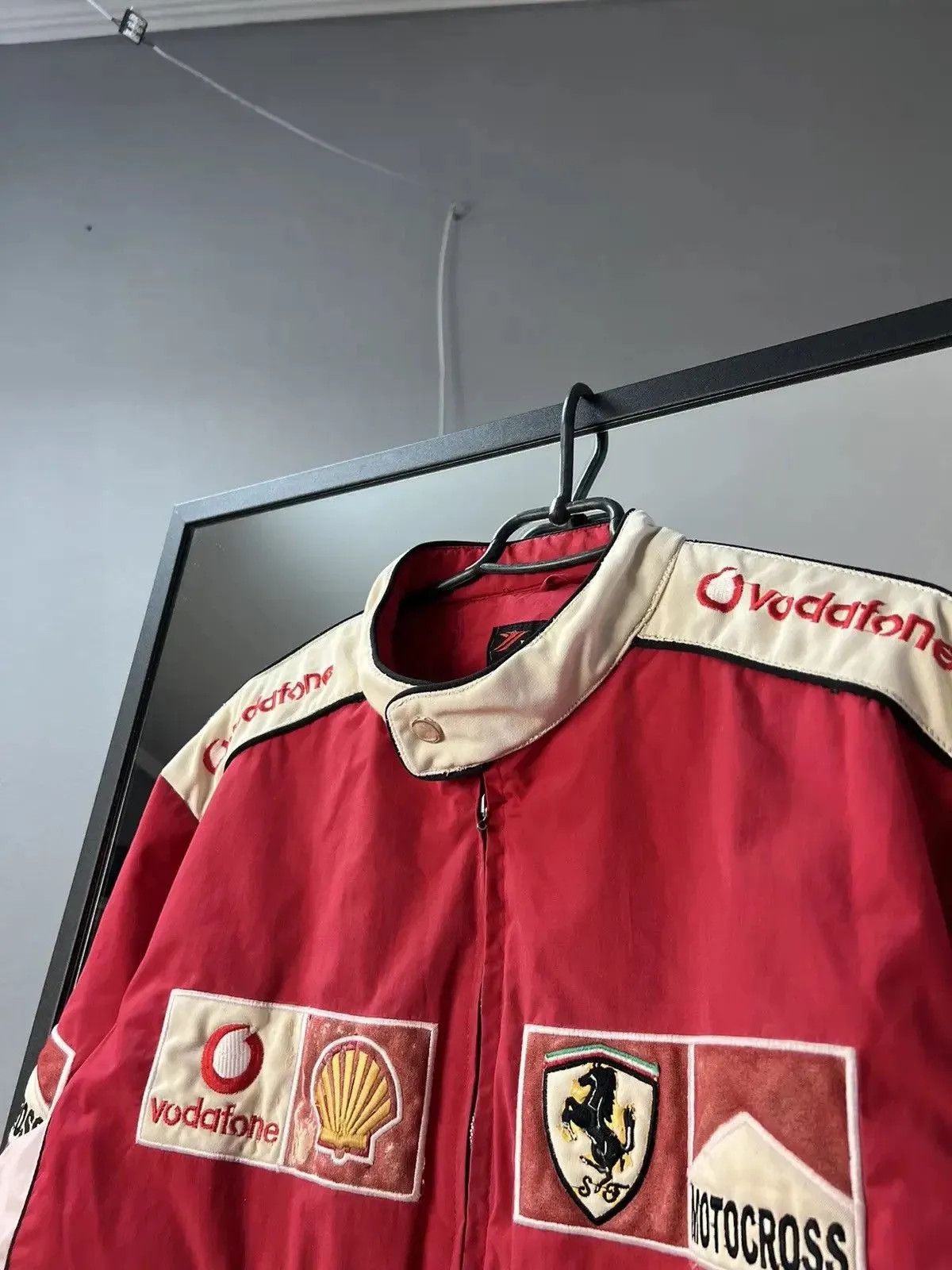 Formula 1 × NASCAR Vintage Ferrari Vodafone jacket bomber Red Bull F1 Racing Size US XL / EU 56 / 4 - 5 Thumbnail