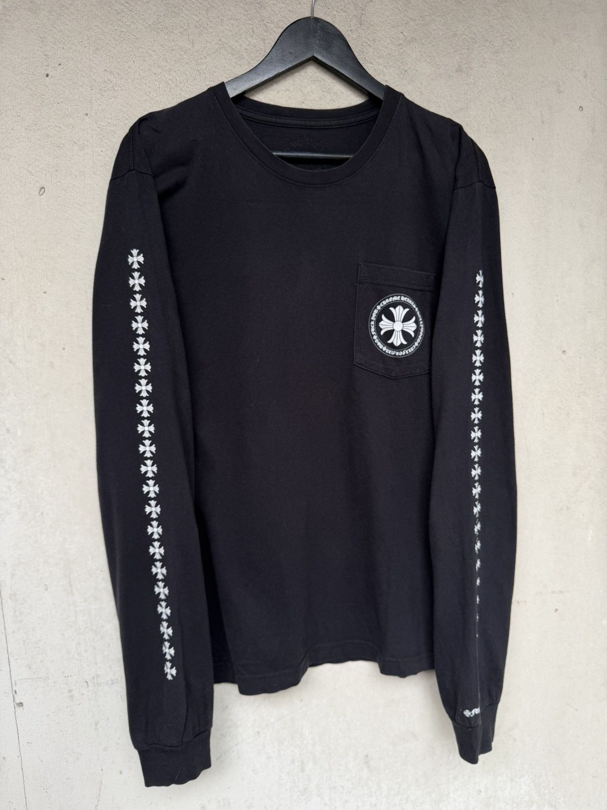 Chrome Hearts HOLLYWOOD EXCLUSIVE - Chrome Hearts Jumbro Cross Plus Ls Size US L / EU 52-54 / 3 - 5 Thumbnail