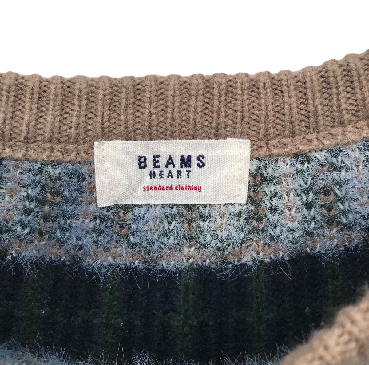 Beams Plus Beams Heart Women Native Pullover Streetwear Sweatshirt Size M / US 6-8 / IT 42-44 - 2 Thumbnail
