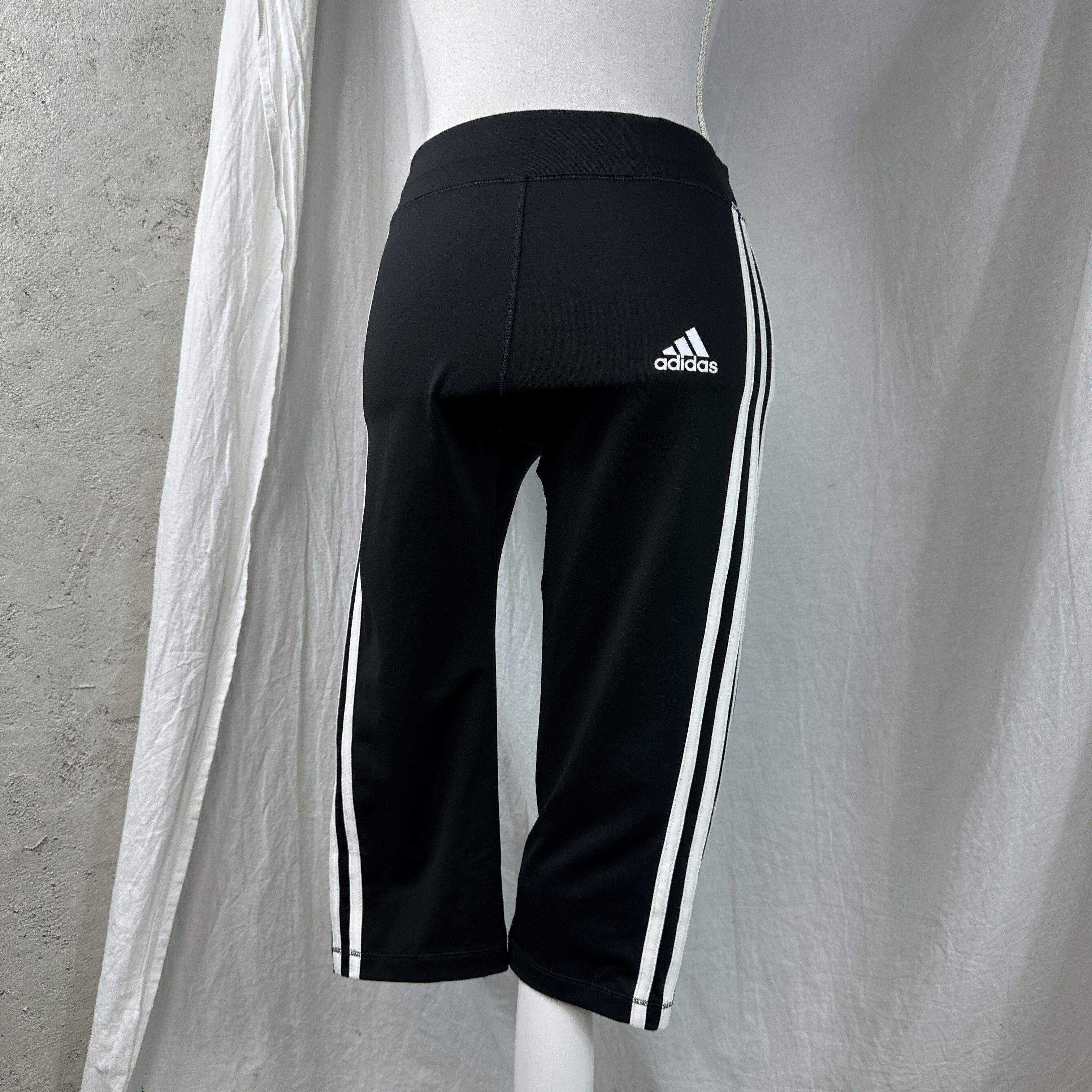 Adidas × Vintage Vintage Sportswear Athleisure 00s Capri Adidas Leggins Size 25" / US 0 / IT 36 - 5 Thumbnail