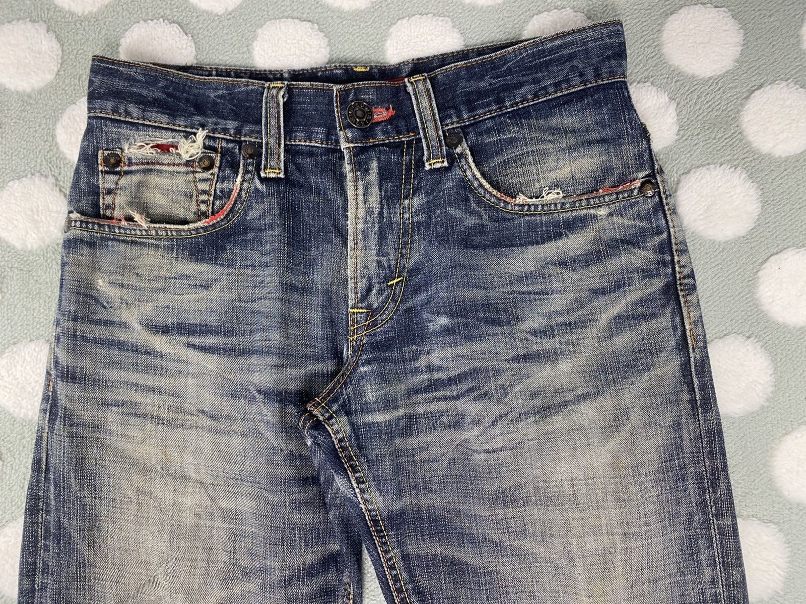 Edwin DISTRESS EDWIN JEANS SIZE ON TAG 28 Size US 28 / EU 44 - 9 Thumbnail