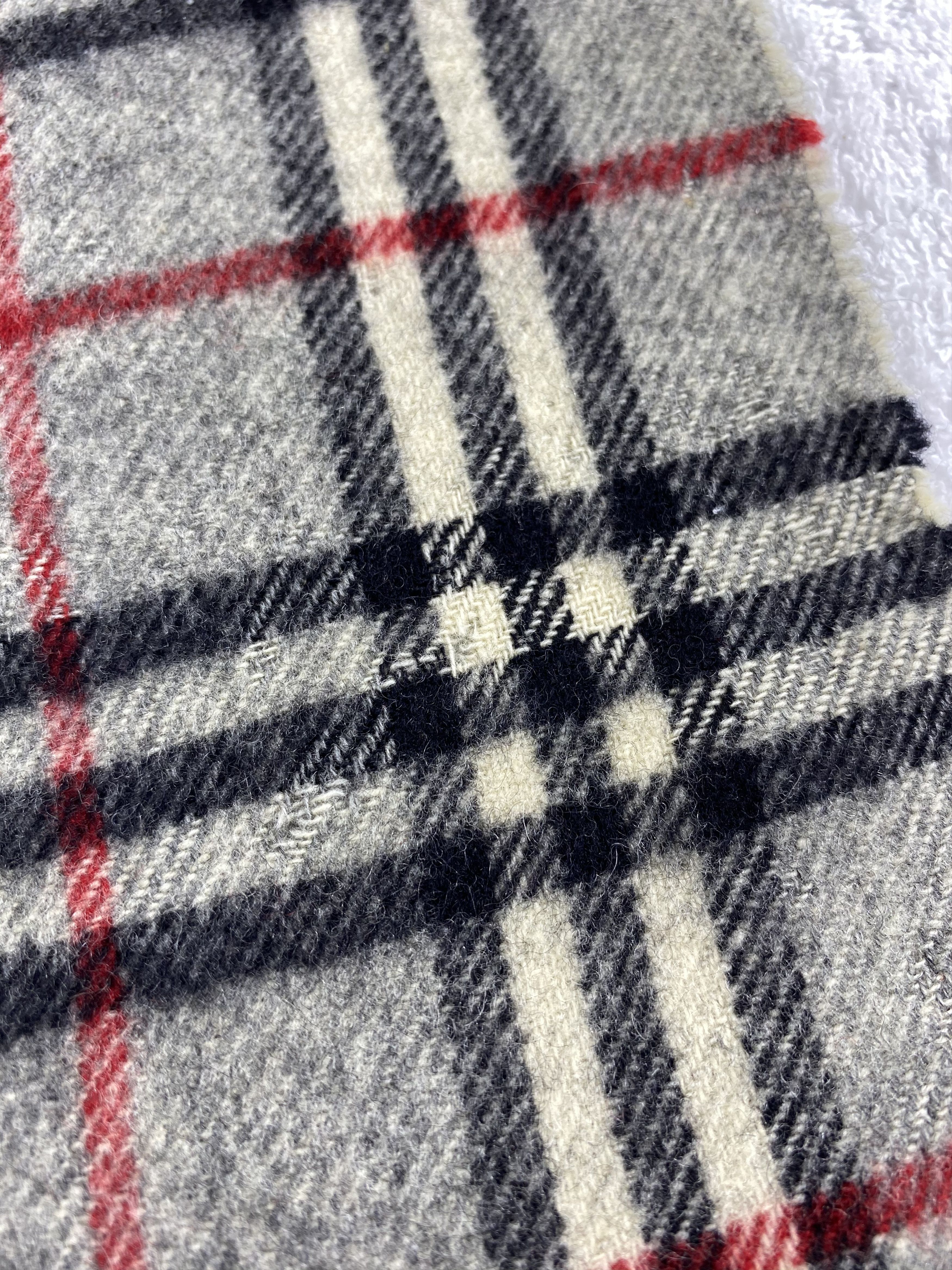 Burberry × Vintage Burberry Scarf / Muffler / Neckwear - WW1588 Size ONE SIZE - 4 Thumbnail