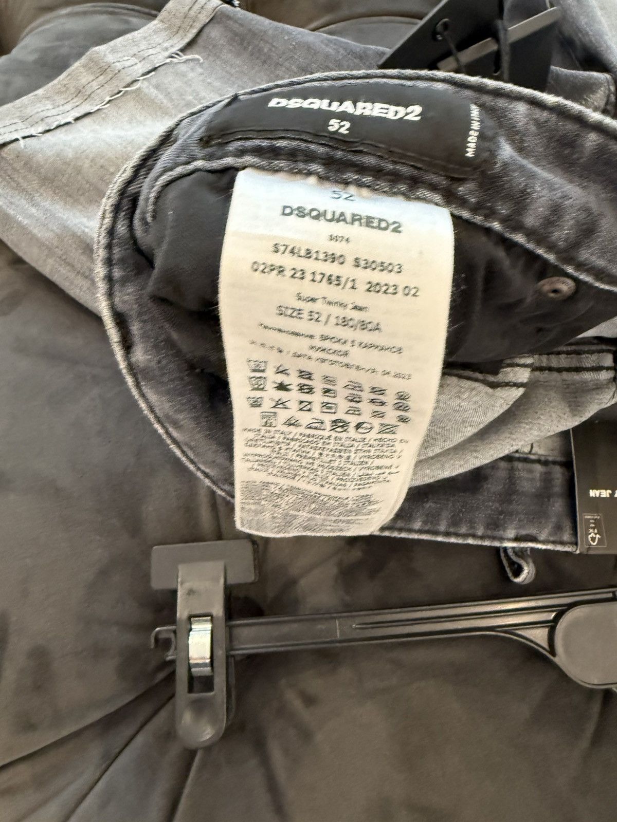 Dsquared2 Dsquared2 gray denim shorts Size US 36 / EU 52 - 3 Thumbnail