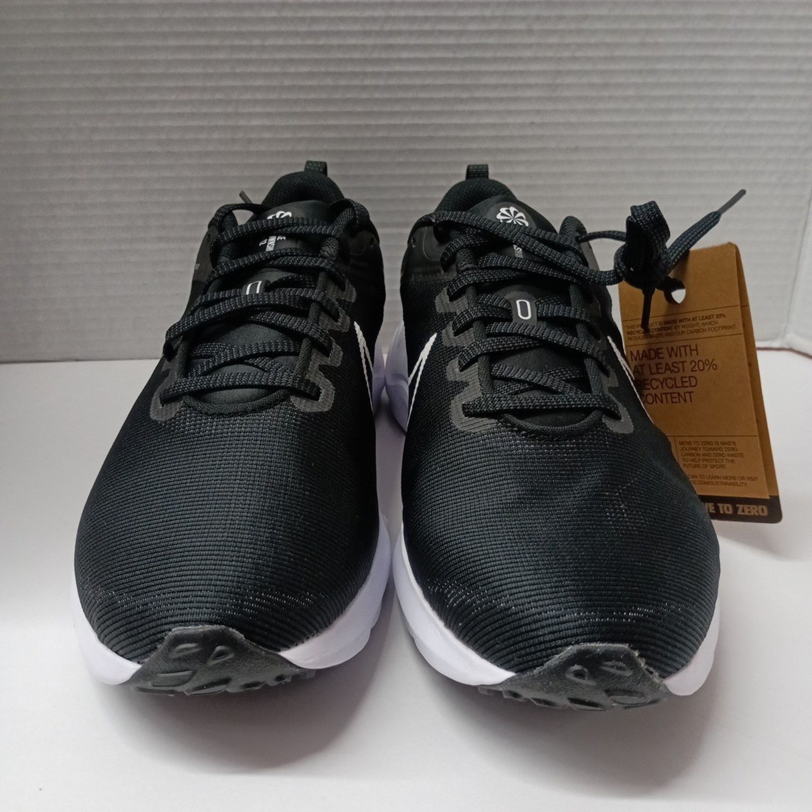 Nike Nike Downshifter 12 Men’s Shoes Black/White Size 10.5 NWOB Size US 10.5 / EU 43-44 - 2 Thumbnail