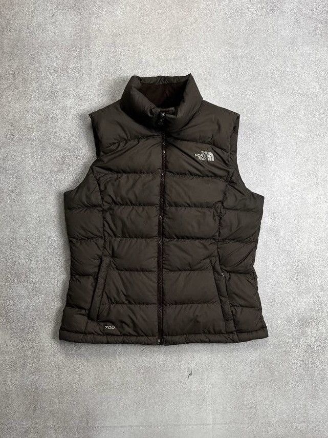 The North Face Vintage The North Face 700 Brown Hype Vest Size S / US 4 / IT 40 - 1 Thumbnail