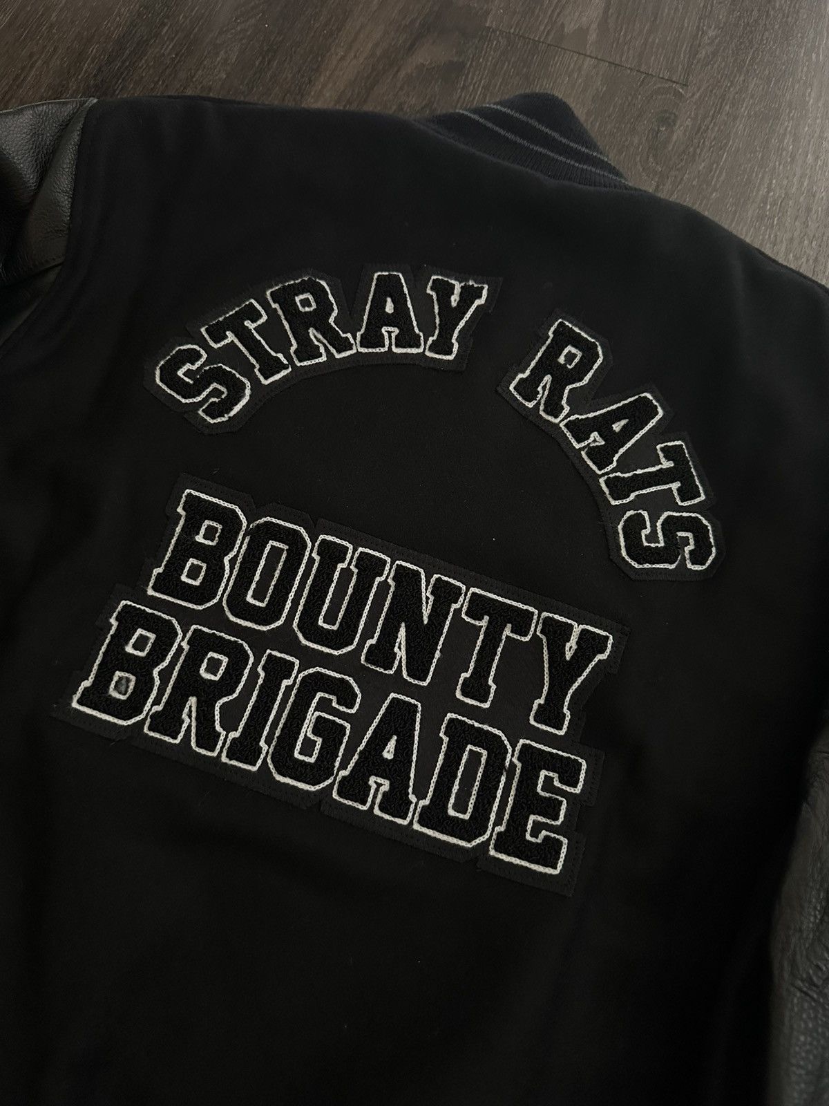 Bounty Hunter Bounty Hunter x Stray Rats Varsity Jacket NEW Large Size US L / EU 52-54 / 3 - 11 Thumbnail