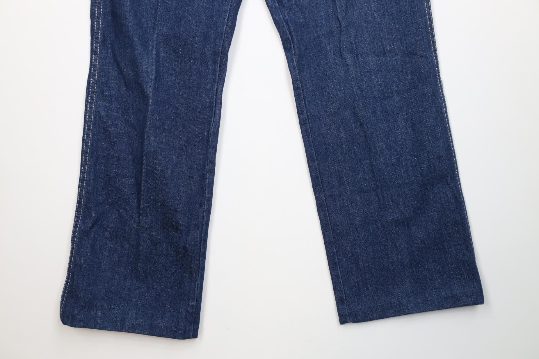 Oscar De La Renta Vintage 80s 90s Oscar de la Renta Wide Leg Denim Jeans Size 38" / US 16 / IT 52 - 4 Thumbnail
