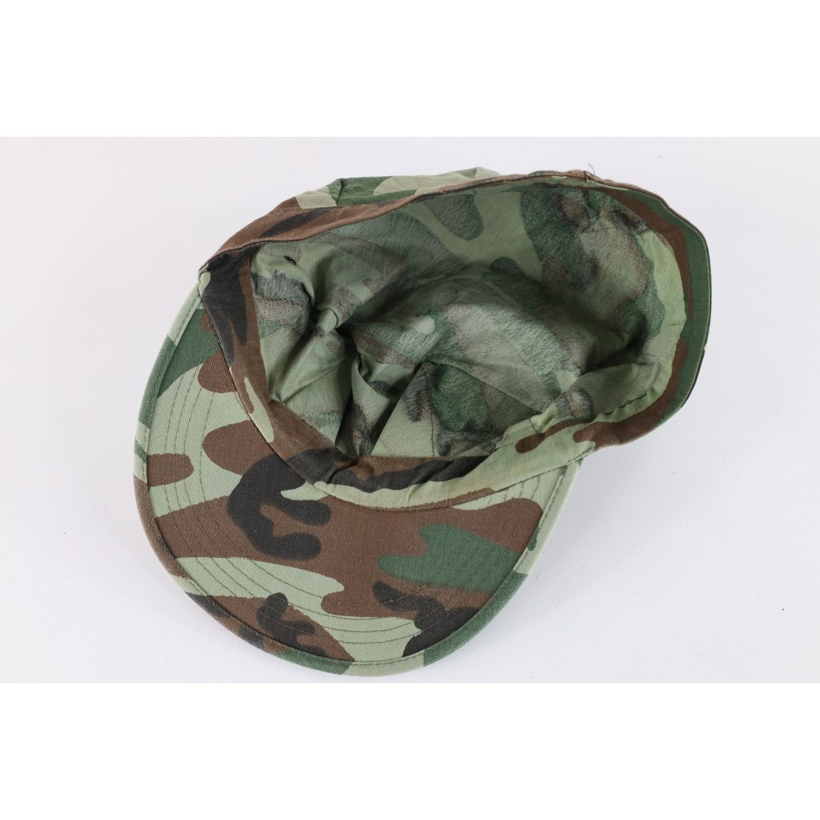 Vintage Vintage 60s 70s Streetwear Military Style Camouflage Hat Size ONE SIZE - 8 Thumbnail